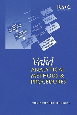 Valid Analytical Methods and Procedures: A Best Practice Approach to Method Selection by Chris Burgess