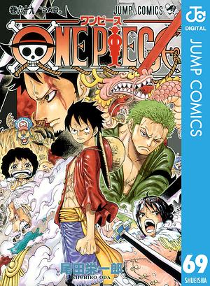 ONE PIECE モノクロ版 69 by Eiichiro Oda, 尾田 栄一郎