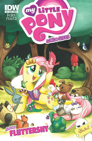 My Little Pony: Micro-Series: #4: Fluttershy by Tony Fleecs, Barbara Randall Kesel