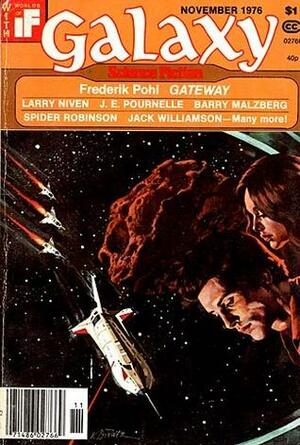 Galaxy with Worlds of IF 1976 November by Jim Baen