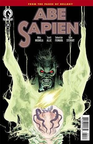 Abe Sapien #34 by Mike Mignola