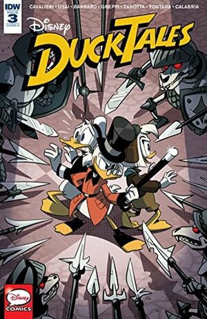 DuckTales #3 by Giuseppe Fontana, Graziano Barbaro, Roberta Zanotta, Joey Cavalieri, Andrea Greppi, Luca Usai