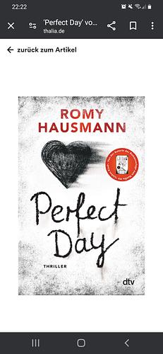 Perfect Day by Romy Hausmann