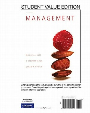 Management, Student Value Edition by Stewart Black, Michael Hitt, Lyman Porter