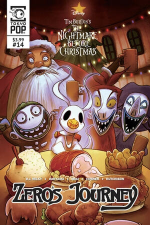 Disney Manga: Tim Burton's The Nightmare Before Christmas -- Zero's Journey Issue #14 by D.J. Milky