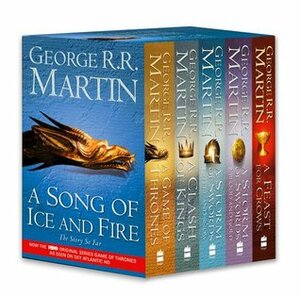 A Game of Thrones: A Song of Ice and Fire, Vol. 1-4 by George R.R. Martin