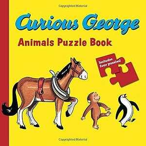 Curious George Animals Puzzle Book by H.A. Rey