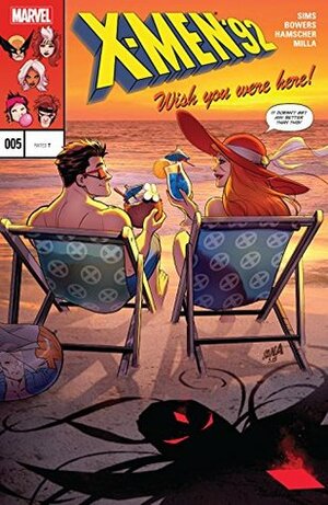 X-Men '92 #5 by Chris Sims, Cory Hamscher, David Nakayama, Chad Bowers