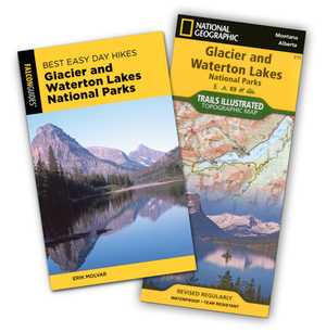 Best Easy Day Hiking Guide and Trail Map Bundle: Glacier and Waterton Lakes National Parks [With Map] by Erik Molvar