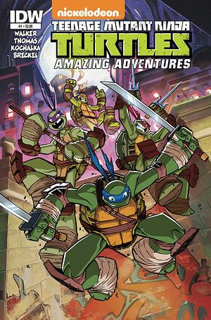 Teenage Mutant Ninja Turtles Amazing Adventures #1  by James Kolchalka, Landry Q. Walker