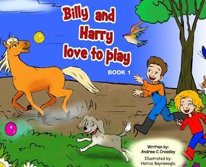 Billy and Harry Love to Play by Andrew Crossley