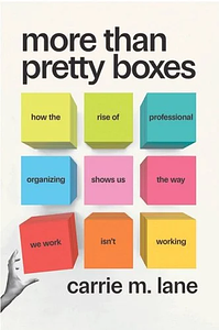 More Than Pretty Boxes: How the Rise of Professional Organizing Shows Us the Way We Work Isn't Working by CARRIE M. LANE