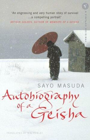 Autobiography of a Geisha by Sayo Masuda