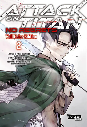 Attack on Titan: No Regrets Full Color Edition 2 by Gun Snark, Hajime Isayama, Hikaru Suruga