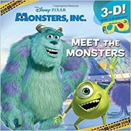 Disney Pixar - Monsters, Inc. Meet the Monsters by Billy Wrecks, The Walt Disney Company