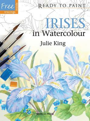 Irises in Watercolour by Julie King