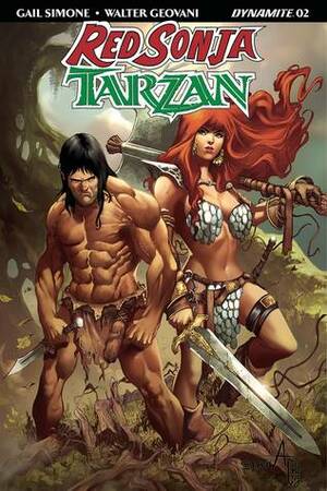 Red Sonja/Tarzan #2 by Gail Simone, Walter Geovani