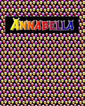 120 Page Handwriting Practice Book with Colorful Alien Cover Annabella: Primary Grades Handwriting Book by Sheldon Franks