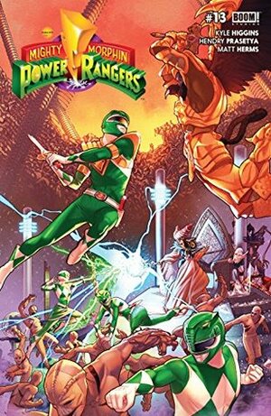 Mighty Morphin Power Rangers #13 by Kyle Higgins, Hendry Prasetya
