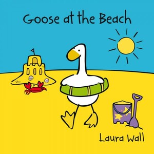 Goose at the Beach by Laura Wall