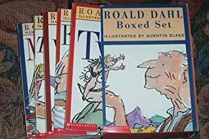 Road Dahl Boxed Set of 6 Books: The Witches / George's Marvelous Medicine / The Twits / Esio Trot / Matilda / The BFG by Roald Dahl, Quentin Blake