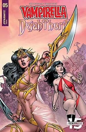 Vampirella/Dejah Thoris #5 by Ediano Silva, Erik Burnham