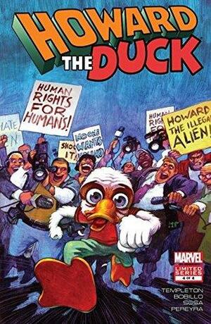 Howard the Duck (2007-2008) #4 by Ty Templeton