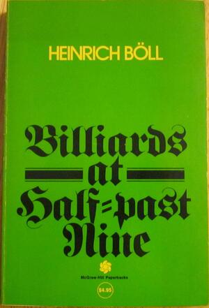 Billiards at Half-Past Nine by Heinrich Böll