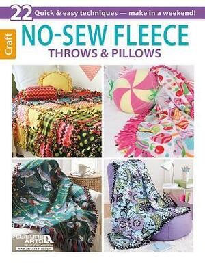 No-Sew Fleece Throws & Pillows by Leisure Arts Inc.