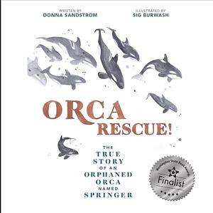 Orca Rescue!: The True Story of an Orphaned Orca Named Springer by Sarah Burwash