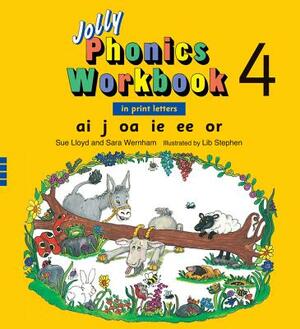 Jolly Phonics Workbook 4 by Sara Wernham, Sue Lloyd