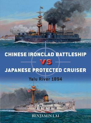 Chinese Battleship Vs Japanese Cruiser: Yalu River 1894 by Benjamin Lai