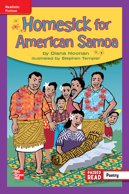 Reading Wonders Leveled Reader Homesick for American Samoa: Ell Unit 6 Week 5 Grade 4 by 