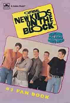New Kids on the Block Diary-Autograph Book by Golden Books Staff, Golden Books