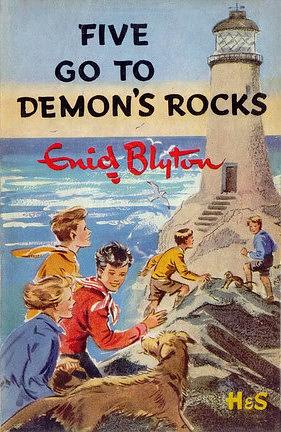 Five Go to Demon's Rocks by Enid Blyton