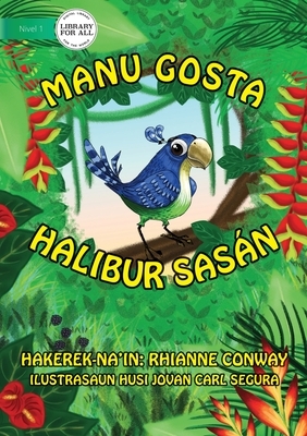 Bird's Things (Tetun edition) - Manu gosta halibur sasán by Rhianne Conway