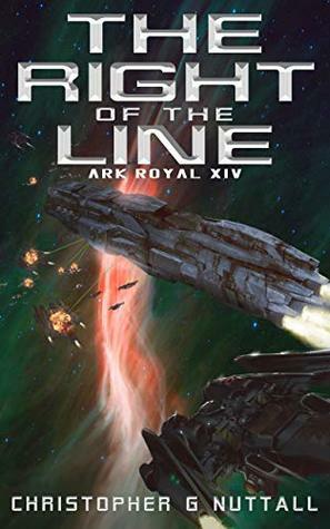 The Right of the Line by Justin Adams, Christopher G. Nuttall