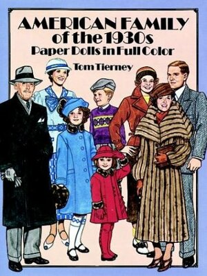 American Family of the 1930s Paper Dolls by Tom Tierney