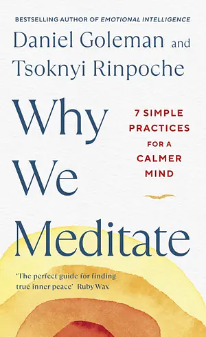 Why We Meditate: 7 Simple Practices for a Calmer Mind by Daniel Goleman, Tsoknyi Rinpoche