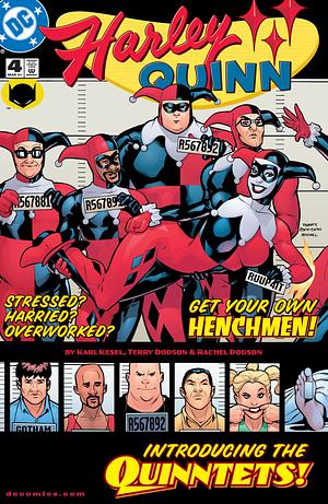 Introducing The Quinntets (Harley Quinn #4) by Karl Kesel