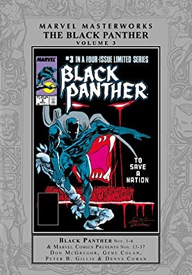 Marvel Masterworks: The Black Panther Vol. 3 by Peter B. Gillis, Don McGregor