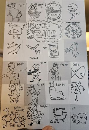 The Butt Zine by Ceri Riley, Sam Schultz