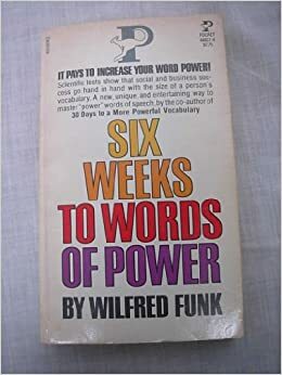 6 Weeks Word Power by Funk and Wagnalls