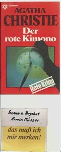 Der rote Kimono by Agatha Christie