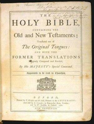 The Holy Bible - King James Authorized Version by Anonymous