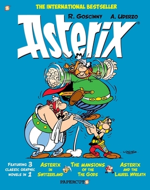 Asterix Omnibus #6: Collecting Asterix in Switzerland, the Mansions of the Gods, and Asterix and the Laurel Wreath by René Goscinny