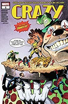 Crazy (2019) #1 by John Cerilli, Nelson Ribeiro, Zac Thompson, Brian Level, Mauro Vargas, Tini Howard, John McCrea, Bill Morrison, Katherine Brown, Roge Antonio, Lonnie Nadler, Frank Tieri, Ralph Macchio, Jon Adams, Gerry Duggan, Jesse Falcon