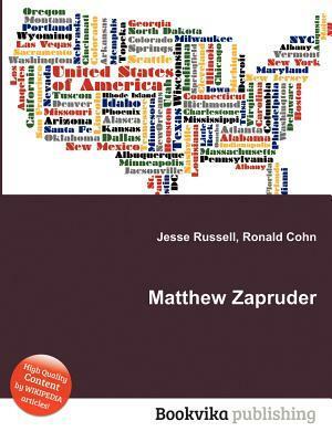 Matthew Zapruder by Jesse Russell, Ronald Cohn