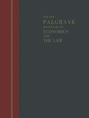 The New Palgrave Dictionary of Economics by 