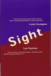 Sight by Lyn Hejinian, Leslie Scalapino